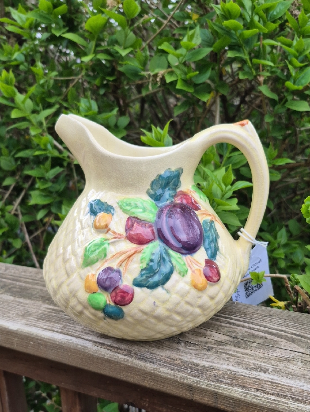 Shorter And Son Ceramic Basket weave Jug
